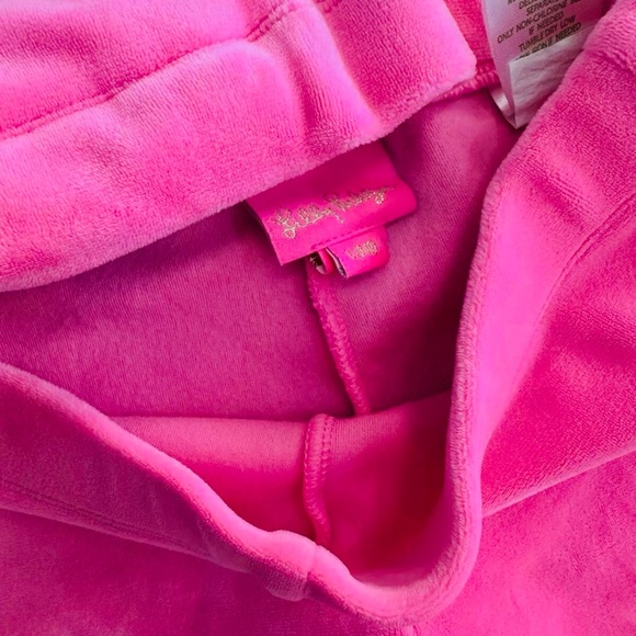 Lilly Pulitzer sweatsuit set size large 8-10 Pink - Picture 3 of 4